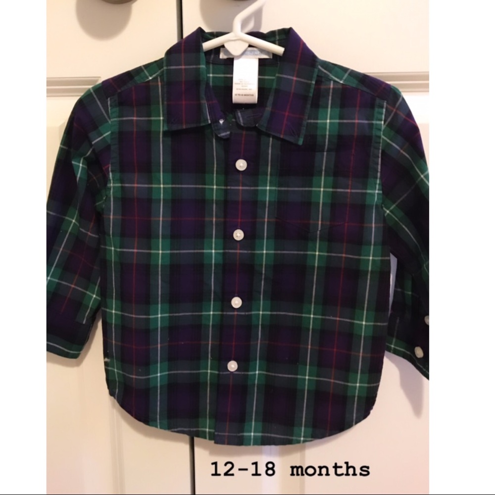 Janie and Jack boys top 12-18 months